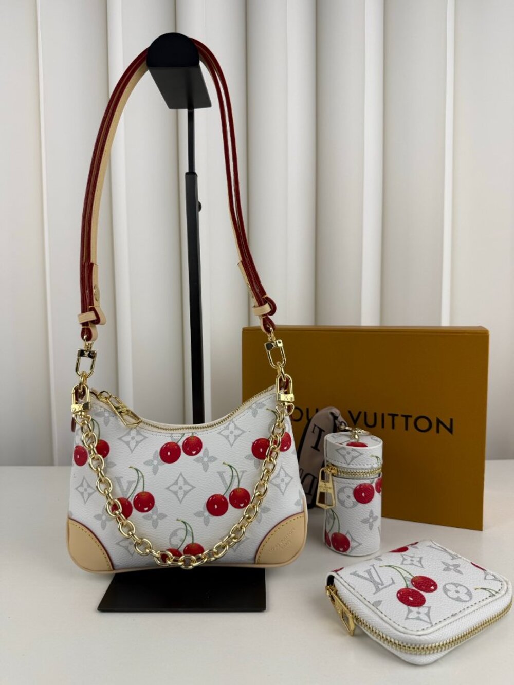 Louis Vuitton Cherry Monogram Multi-Accessory Pochette